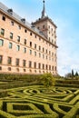 Royal Monastery of San Lorenzo de El Escorial Royalty Free Stock Photo