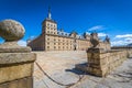 Royal Monastery of San Lorenzo de El Escorial near Madrid, Spain Royalty Free Stock Photo