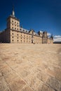Royal Monastery of San Lorenzo de El Escorial near Madrid, Spain Royalty Free Stock Photo