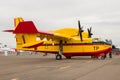 Royal Moroccan Air Force Canadair CL-415 water bomber airplane