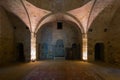 Royal mosque interior at Shirvanshahs palace in Baku