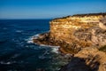 Royal National Park coast, Australia, in the morning. Royalty Free Stock Photo