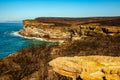 Royal National Park coast, Australia, in the morning. Royalty Free Stock Photo