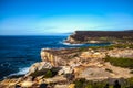 Royal National Park coast, Australia, in the morning Royalty Free Stock Photo