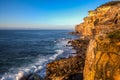 Royal National Park coast, New South Wales, Australia, in the morning. Royalty Free Stock Photo