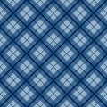 Royal Navy Blue Christmas Tartan Vintage Background Vector