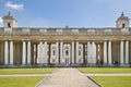 Royal navy chapel and classic colonnaden Royalty Free Stock Photo