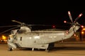 Leeuwarden Feb 6 2018: Night flight Exercise Royalty Free Stock Photo