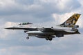 Royal Norwegian Air Force Luftforsvaret General Dynamics F-16AM fighting falcon fighter aircraft. Royalty Free Stock Photo