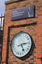 Royal Observatory Greenwich Time Royalty Free Stock Photo
