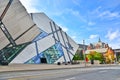 Royal Ontario Museum in a sunny day in Toronto Royalty Free Stock Photo