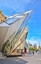 Royal Ontario Museum in a sunny day in Toronto Royalty Free Stock Photo