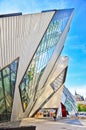 Royal Ontario Museum in a sunny day in Toronto Royalty Free Stock Photo