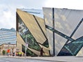 Royal Ontario Museum in a sunny day in Toronto Royalty Free Stock Photo