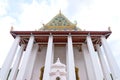 Royal ordination Hall of Wat Chaloem Phra Kiat Worawihan Royalty Free Stock Photo