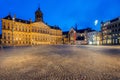 Royal Palace in Amsterdam on the Dam Square. Royalty Free Stock Photo