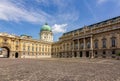 Royal palace of Buda on Castle hill, Budapest, Hungary Royalty Free Stock Photo