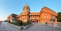 Royal palace in Budapest, panorama Royalty Free Stock Photo