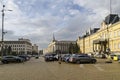 Royal Palace, the Bulgarian National Bank, the National Assembly, the Presidency and the the Council of Ministers,Sofia