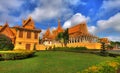 Royal Palace - Cambodia (HDR) Royalty Free Stock Photo