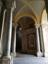 Royal Palace of Caserta - A glimpse of the side access to the Honor staircase