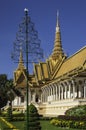 The Royal Palace in Chey Chumneas, Phnom Penh Royalty Free Stock Photo