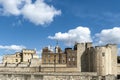 Royal Palace and Fortress of the Tower of London a historic castle and popular tourist attraction in central London, England Royalty Free Stock Photo