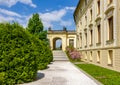 Royal palace gardens in Prague Castle, Czech Republic Royalty Free Stock Photo