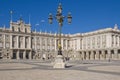Royal palace in Madrid Royalty Free Stock Photo