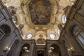 Royal Palace of Madrid, interior. Royalty Free Stock Photo