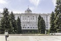 Royal Palace in Mardid Royalty Free Stock Photo