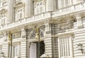 Royal Palace in Mardid Royalty Free Stock Photo