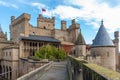 Royal Palace of Olite, Navarra, Spain Royalty Free Stock Photo