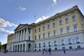 Royal Palace, Oslo Norway Royalty Free Stock Photo