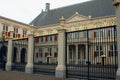 The royal Palace `Paleis Noordeinde` in The Hague Den Haag in the Netherland Royalty Free Stock Photo