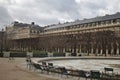 Royal Palace paris france Royalty Free Stock Photo