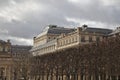 Royal Palace paris france Royalty Free Stock Photo