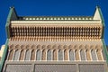 Royal Palace from Place des Alaouites with brass doors in Fes, Morocco Royalty Free Stock Photo