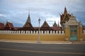 Royal Palace in Pnom Penh Royalty Free Stock Photo