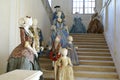 Exhibition of period costumes at the Royal Palace of Venaria, Italy