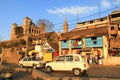 Royal palace street Antananarivo
