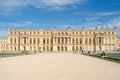 The royal Palace of Versailles near Paris in France Royalty Free Stock Photo