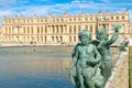 The royal Palace of Versailles near Paris in France Royalty Free Stock Photo