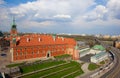 Royal palace, Warsaw, Poland Royalty Free Stock Photo