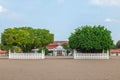 Royal Palace of Yogyakarta built in 1755 and located at Yogyakarta city, Indonesia Royalty Free Stock Photo