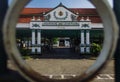 Yogyakarta Palace or Keraton Yogyakarta Hadiningrat, a palace complex in the city of Yogyakarta, Indonesia Royalty Free Stock Photo