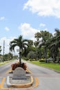 Royal Palm Isles Welcome Sign Royalty Free Stock Photo