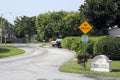 Royal Palm Lakes Estates Welcome Sign Royalty Free Stock Photo