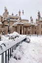 Royal pavilion brighton snow winter