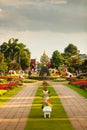 Royal Pavilion Ho Kham Luang - One of the most popular tourist attraction and landmarks in Thailand Royalty Free Stock Photo